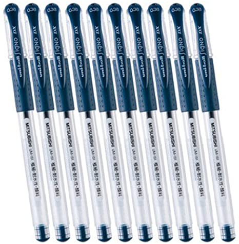 купить Ручка гелевая Uniball Signo NEEDLE(0.38mm/blue-black)